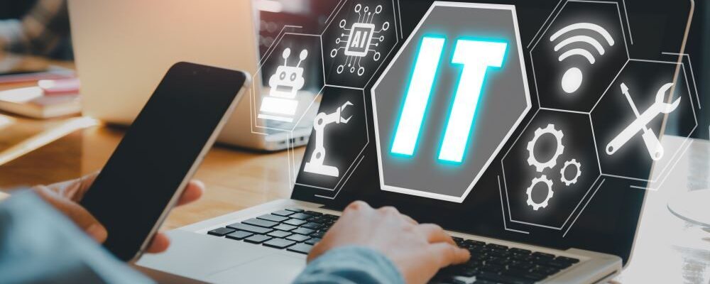 大手IT企業とのM&Aにより、海外展開と新サービス開発を目指すシステム開発会社のイメージ