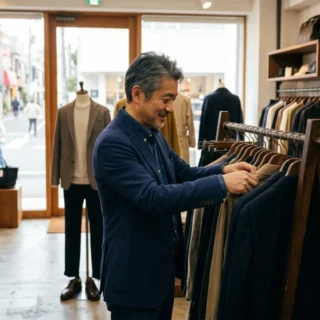 セレクトショップのM&A・会社売却で店舗やブランドを引き継ぐ事業承継のイメージを示すアパレル店舗の写真