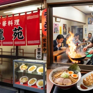 ラーメン・中華料理店のM&Aと会社売却を検討する際、こだわりの中華麺や調理場の活気を伝える店舗の写真