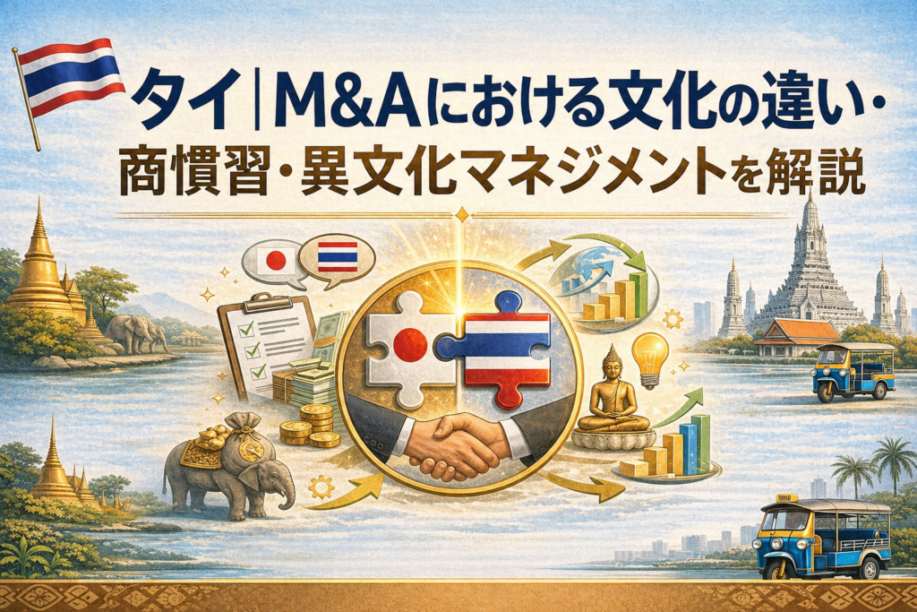 タイ｜MAにおける文化の違い・商慣習・異文化マネジメントを解説